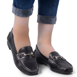 Classic Buckle Shoes-Black
